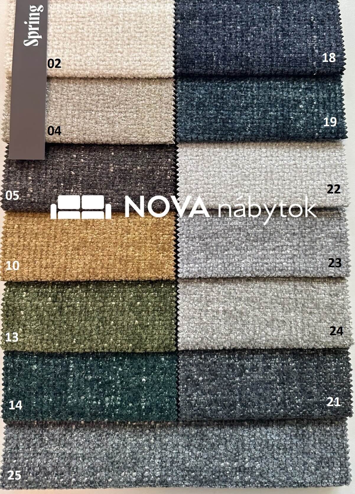 Spring potahová látka Nábytek NOVA